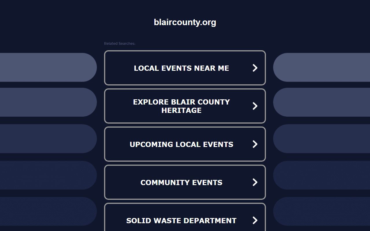 Blair County Clerk of Courts maintaining adult criminal case records and certified court document copies