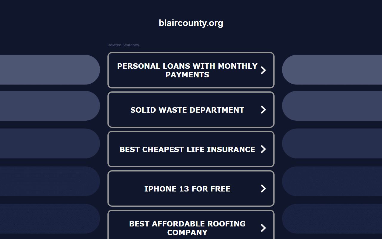 Blair County Open Records office handling Right-to-Know requests for police records and public safety reports