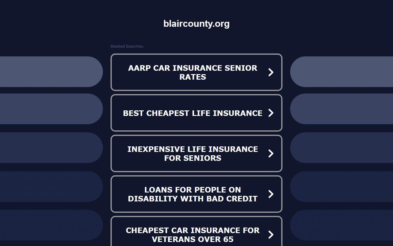 Blair County Sheriff's Office in Hollidaysburg handling police records, warrant enforcement, and CCW permits
