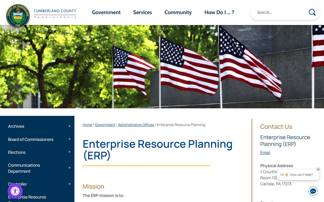 Cumberland County Clerk of Courts office managing criminal court records and filings