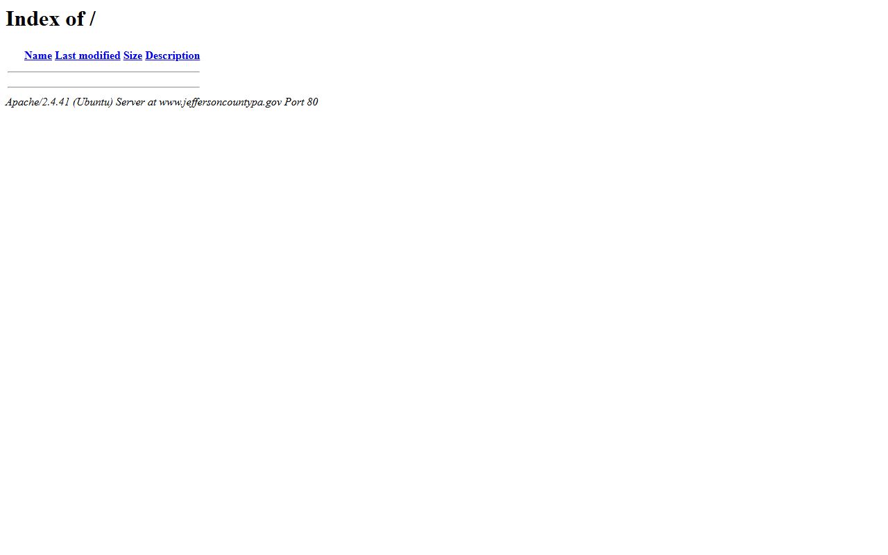 Jefferson County official website featuring department listings and police records information