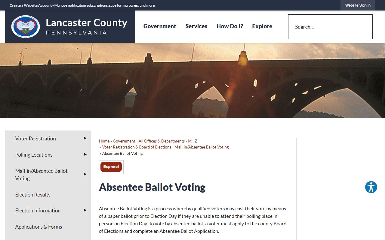 Lancaster County Prothonotary office for civil records