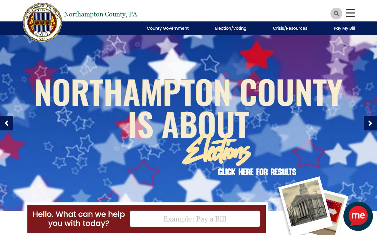 Northampton County official website for police records access